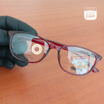 Frame Kacamata Oval RESN TR90 – Ringan, Stylish & Nyaman Dipakai Sehari-hari Model: HS3026 (Paket Frame, Lensa, Kain Lap, Spray, Hardcase)